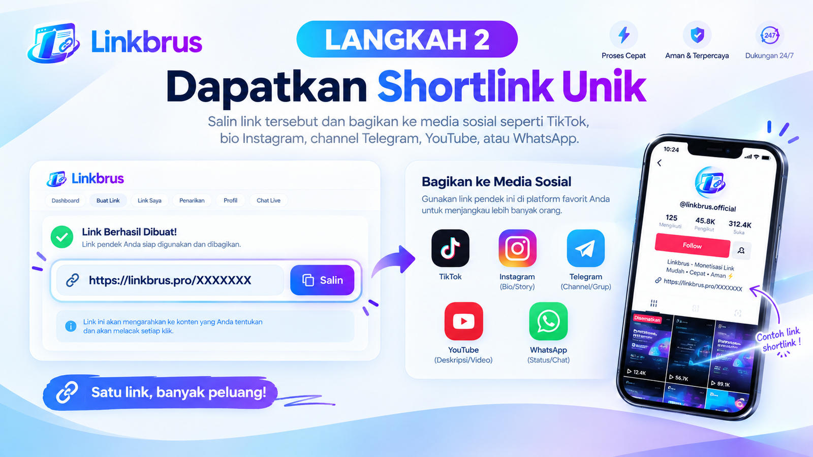 Membagikan Link